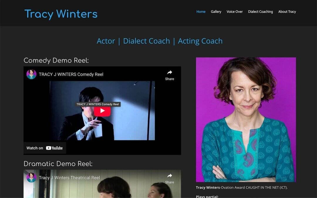 Tracy Winters – Actor